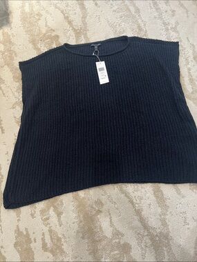 Eileen Fisher Black ballet neck top